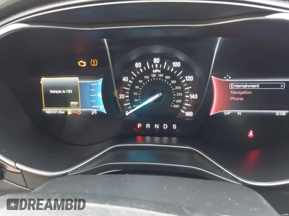 2017 Ford Fusion SE with VIN 3FA6P0HD3HR335350, listed as a IAAI auction lot 42201095 with 165,101 mi miles and . Bid and sale history available at DreamBid. Image 7.