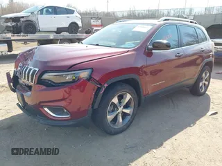 2019 Jeep Cherokee Limited with VIN 1C4PJMDX4KD122186, listed as a IAAI auction lot 42006071 with 83,164 mi miles and . Bid and sale history available at DreamBid. Image 2.