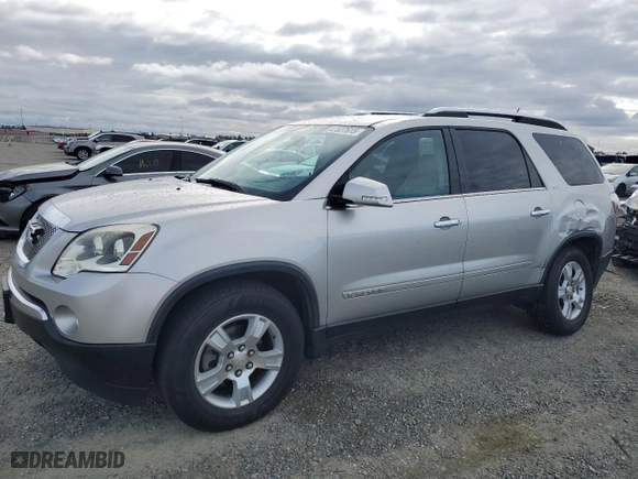 2008 GMC Acadia SLT1 with VIN 1GKER23788J112622, listed as a Copart auction lot 47837615 with 167,978 mi miles and Salvage Title. Bid and sale history available at carsss.com. Image 1.