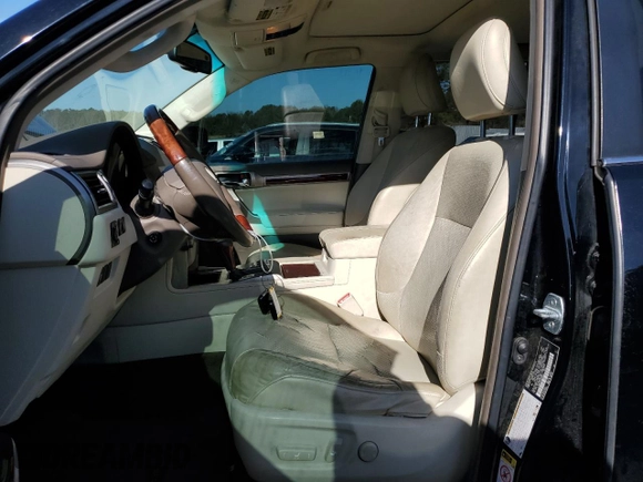 2010 Lexus GX 460 with VIN JTJBM7FX2A5006815, listed as a Copart auction lot 42213785 with 154,550 mi miles and Clean Title. Bid and sale history available at DreamBid. Image 7.