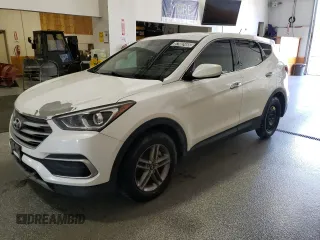 2018 Hyundai Santa Fe 2.4L with VIN 5NMZT3LB2JH088838, listed as a Copart auction lot 57902485 with 118,294 mi miles and Clean title. Bid and sale history available at DreamBid. Image 1.