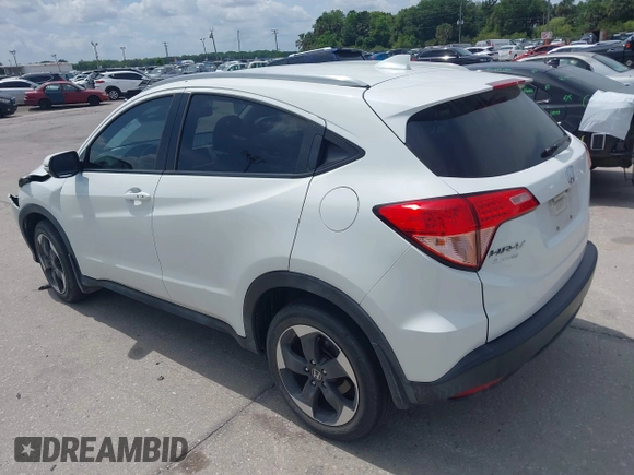 2018 Honda HR-V EX-L Navi with VIN 3CZRU6H78JM704178, listed as a IAAI auction lot 41903547 with 80,804 mi miles. Bid and sale history available at carsss.com. Image 3.