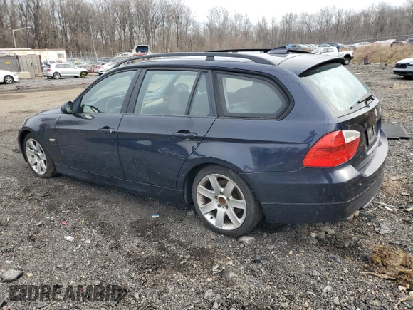 2006 BMW 3 Series 325xi with VIN WBAVT13556KW22517, listed as a Copart auction lot 43342125 with 113,636 mi miles and Salvage title. Bid and sale history available at DreamBid. Image 2.