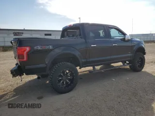2016 Ford F-150 XLT with VIN 1FTEW1EG8GFA54508, listed as a Copart auction lot 54542015 with 194,196 mi miles and Salvage title. Bid and sale history available at DreamBid. Image 3.