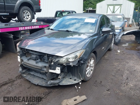 2014 Mazda 3 i Touring with VIN JM1BM1V72E1119890, listed as a IAAI auction lot 42531252 with 124,398 mi miles and . Bid and sale history available at DreamBid. Image 2.