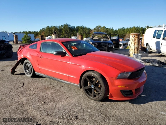 2012 Ford Mustang V6 Premium with VIN 1ZVBP8AM3C5287620, listed as a Copart auction lot 79457964 with 0 mi miles and Salvage Title. Bid and sale history available at carsss.com. Image 4.