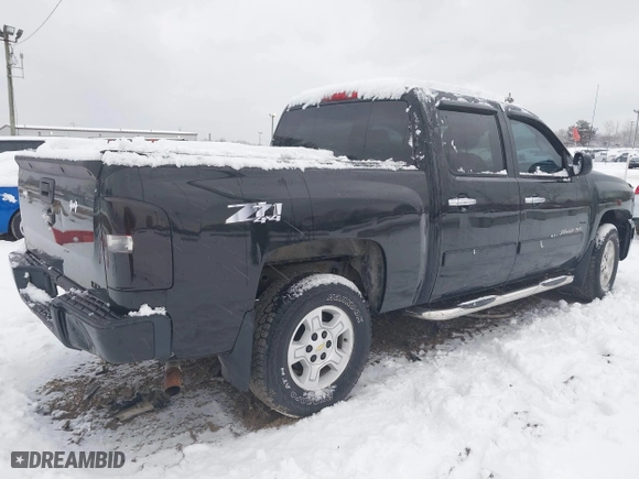 2007 Chevrolet Silverado 1500 LT w/1LT with VIN 3GCEK13397G532381, listed as a IAAI auction lot 41164920 with 212,354 mi miles. Bid and sale history available at carsss.com. Image 4.
