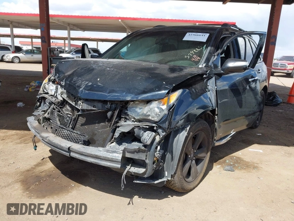 2013 Acura MDX with VIN 2HNYD2H26DH524225, listed as a IAAI auction lot 41966641 with 123,424 mi miles. Bid and sale history available at carsss.com. Image 16.