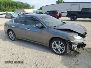 2014 Nissan Maxima S with VIN 1N4AA5APXEC494213, listed as a Copart auction lot 54070865 with 94,155 mi miles and Salvage Title. Bid and sale history available at DreamBid. Image 4.