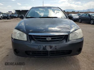 2006 Kia Spectra EX with VIN KNAFE121065348140, listed as a Copart auction lot 70874144 with 181,710 mi miles and Salvage Title. Bid and sale history available at carsss.com. Image 5.