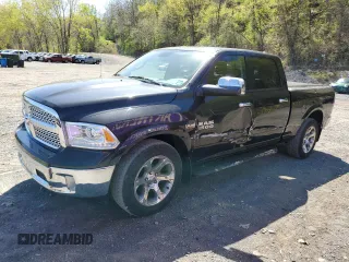 2017 Ram 1500 Laramie with VIN 1C6RR7VT8HS776456, listed as a Copart auction lot 54733155 with 102,178 mi miles and Salvage title. Bid and sale history available at DreamBid. Image 1.