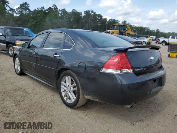 2014 Chevrolet Impala LTZ with VIN 2G1WC5E36E1147252, listed as a Copart auction lot 59480795 with 158,609 mi miles and Salvage title. Bid and sale history available at DreamBid. Image 2.
