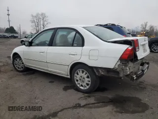 2004 Honda Civic LX with VIN 2HGES16674H574406, listed as a Copart auction lot 88926385 with 214,732 mi miles and Salvage Title. Bid and sale history available at carsss.com. Image 2.
