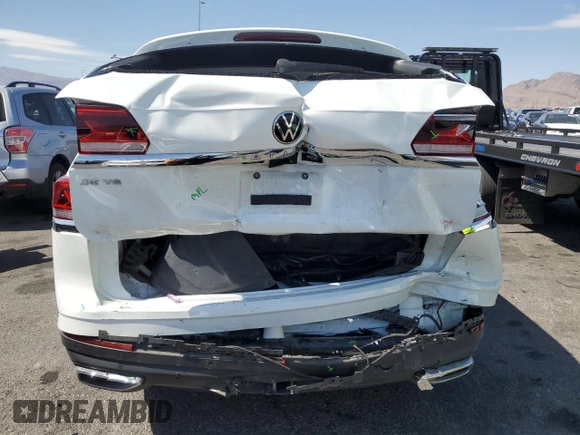 2022 Volkswagen Atlas SE z VIN 1V2WR2CAXNC541044, wystawiony jako Copart lot #54201345 z przebiegiem 65 386 mil mil oraz Szkoda całkowita • Salvage title. Historia ofert i sprzedaży dostępna na DreamBid. Obrazek 6.
