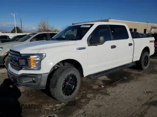 2020 Ford F-150 XL with VIN 1FTFW1E44LKD54431, listed as a Copart auction lot 43470415 with 177,805 mi miles and Salvage Title. Bid and sale history available at carsss.com. Image 1.