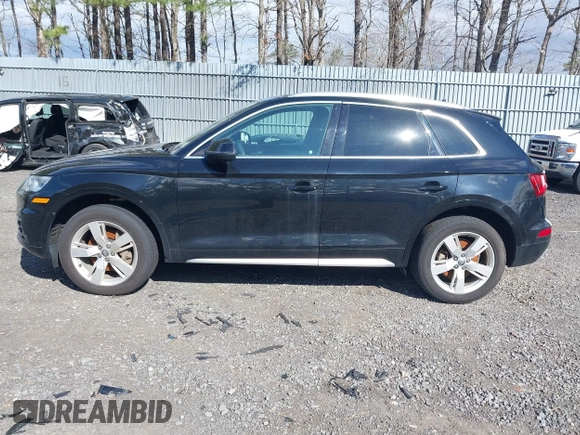 2018 Audi Q5 Premium Plus with VIN WA1BNAFY2J2248778, listed as a IAAI auction lot 42055696 with 100,679 mi miles. Bid and sale history available at carsss.com. Image 14.