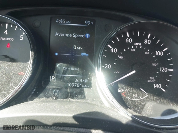 2017 Nissan Rogue SL with VIN 5N1AT2MV3HC825257, listed as a IAAI auction lot 40379208 with 109,784 mi miles. Bid and sale history available at carsss.com. Image 15.