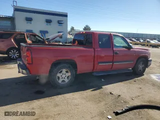 2005 Chevrolet Silverado 1500 LS with VIN 2GCEC19TX51206227, listed as a Copart auction lot 88272705 with 179,535 mi miles and Salvage Title. Bid and sale history available at carsss.com. Image 3.