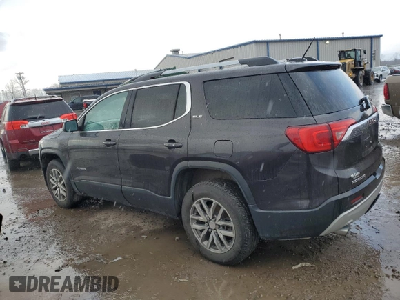 2019 GMC Acadia SLE with VIN 1GKKNSLS6KZ151026, listed as a Copart auction lot 50121605 with 109,700 mi miles and Salvage Title. Bid and sale history available at DreamBid. Image 2.