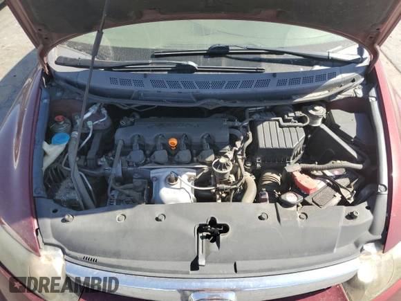 2008 Honda Civic EX-L z VIN 2HGFA169X8H534523, wystawiony jako Copart lot #58403395 z przebiegiem 184 220 mil mil oraz Szkoda całkowita • Salvage title. Historia ofert i sprzedaży dostępna na DreamBid. Obrazek 11.