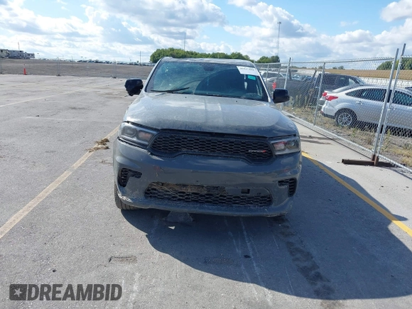 2023 Dodge Durango GT with VIN 1C4RDJDG5PC676848, listed as a IAAI auction lot 40427496 with 25,587 mi miles and . Bid and sale history available at DreamBid. Image 6.