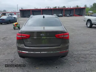 2015 Kia Cadenza Premium with VIN KNALN4D7XF5178326, listed as a IAAI auction lot 41629460 with 92,125 mi miles. Bid and sale history available at carsss.com. Image 16.