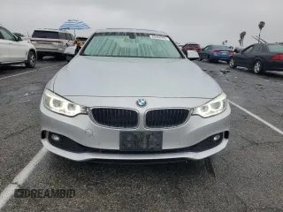 2015 BMW 4 Series 428i with VIN WBA3N7C55FK225457, listed as a Copart auction lot 43988995 with 75,879 mi miles and Salvage Title. Bid and sale history available at DreamBid. Image 5.