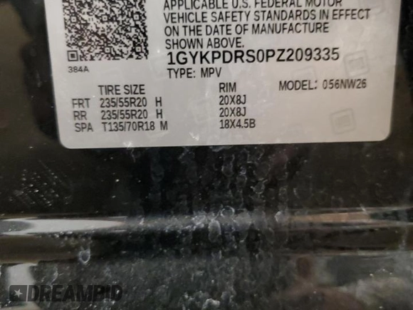 2023 Cadillac XT6 AWD Premium Luxury z VIN 1GYKPDRS0PZ209335, wystawiony jako Copart lot #48555685 z przebiegiem 30 375 mil mil oraz Szkoda całkowita • Salvage title. Historia ofert i sprzedaży dostępna na DreamBid. Obrazek 15.
