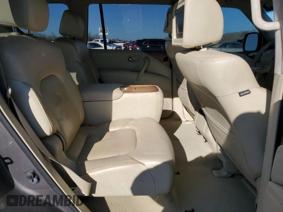 2013 Infiniti QX56 with VIN JN8AZ2NF4D9551007, listed as a Copart auction lot 48231285 with 239,531 mi miles and Salvage title. Bid and sale history available at DreamBid. Image 12.