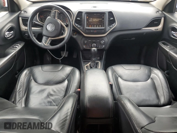 2016 Jeep Cherokee Limited with VIN 1C4PJLDB3GW135716, listed as a Copart auction lot 59718615 with 87,231 mi miles and Salvage title. Bid and sale history available at DreamBid. Image 8.