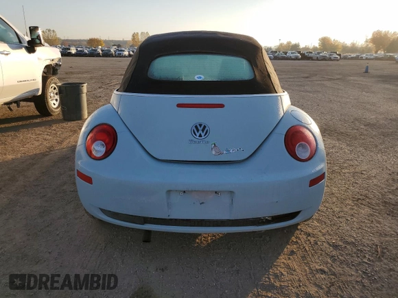 2006 Volkswagen Beetle with VIN 3VWRF21Y36M305470, listed as a Copart auction lot 76891534 with 284,610 mi miles and Salvage Title. Bid and sale history available at DreamBid. Image 6.