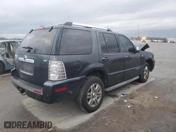 2010 Mercury Mountaineer Premier with VIN 4M2EN4JE6AUJ00908, listed as a Copart auction lot 82547814 with 219,800 mi miles and Salvage Title. Bid and sale history available at carsss.com. Image 3.