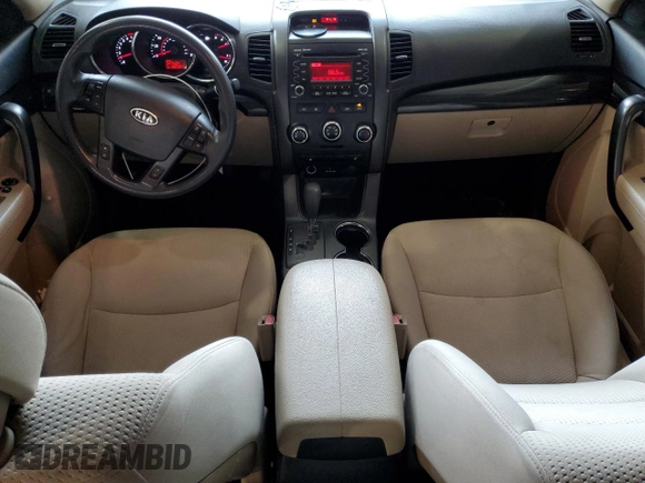 2011 Kia Sorento LX with VIN 5XYKT3A12BG138645, listed as a Copart auction lot 53482805 with 182,387 mi miles and Salvage Title. Bid and sale history available at DreamBid. Image 8.