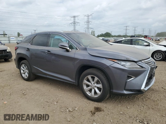 2016 Lexus RX 350 with VIN 2T2BZMCAXGC030046, listed as a Copart auction lot 56946845 with 64,529 mi miles and Salvage title. Bid and sale history available at DreamBid. Image 4.