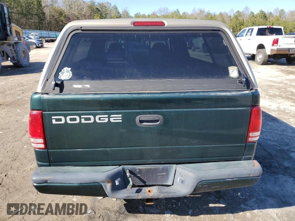 2000 Dodge Dakota Sport with VIN 1B7GL22N6YS786218, listed as a Copart auction lot 46220045 with 289,464 mi miles and Salvage Title. Bid and sale history available at carsss.com. Image 6.