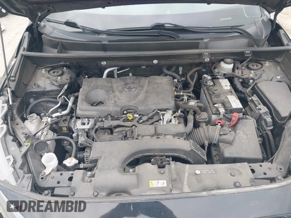 2019 Toyota RAV4 LE with VIN JTMF1RFV4KD030550, listed as a IAAI auction lot 40596628 with 92,318 mi miles and . Bid and sale history available at DreamBid. Image 10.