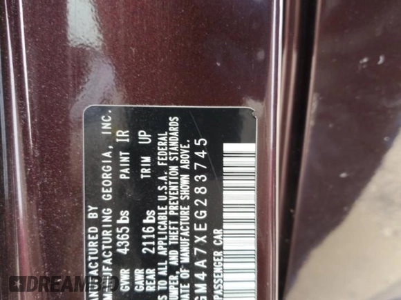 2014 Kia Optima LX with VIN 5XXGM4A7XEG283745, listed as a Copart auction lot 79700374 with 180,030 mi miles and Salvage Title. Bid and sale history available at carsss.com. Image 12.