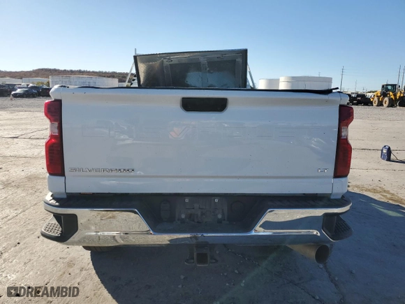 2022 Chevrolet Silverado 3500HD LT with VIN 1GC4YTEY9NF143480, listed as a Copart auction lot 78514694 with 0 mi miles and Salvage Title. Bid and sale history available at carsss.com. Image 6.