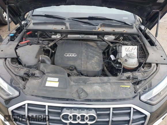 2021 Audi Q5 Premium with VIN WA1AAAFY4M2115693, listed as a IAAI auction lot 41585243 with 67,049 mi miles. Bid and sale history available at carsss.com. Image 10.