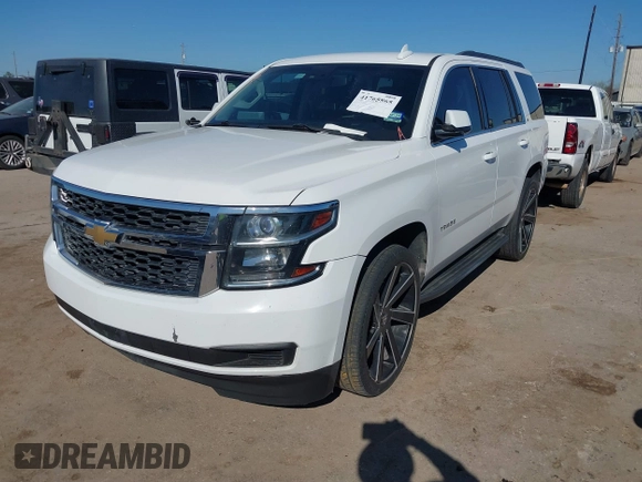 2015 Chevrolet Tahoe LS with VIN 1GNSCAKCXFR748554, listed as a IAAI auction lot 41765865 with 160,282 mi miles and . Bid and sale history available at DreamBid. Image 17.