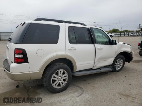 2010 Ford Explorer Eddie Bauer z VIN 1FMEU7EE0AUA29091, wystawiony jako Copart lot #54746625 z przebiegiem 126 422 mil mil oraz Szkoda całkowita • Salvage title. Historia ofert i sprzedaży dostępna na DreamBid. Obrazek 3.