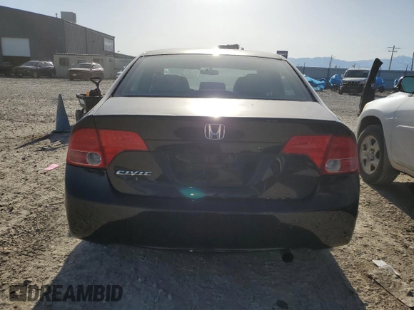 2008 Honda Civic LX z VIN 1HGFA16588L075606, wystawiony jako Copart lot #55765845 z przebiegiem 201 896 mil mil oraz Szkoda całkowita • Salvage title. Historia ofert i sprzedaży dostępna na DreamBid. Obrazek 6.