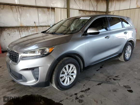 2019 Kia Sorento LX V6 with VIN 5XYPGDA53KG441436, listed as a Copart auction lot 53906935 with 116,531 mi miles and Clean Title. Bid and sale history available at carsss.com. Image 1.