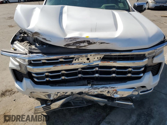2023 Chevrolet Silverado 1500 LTZ with VIN 1GCUDGE86PZ318398, listed as a Copart auction lot 76702434 with 17,494 mi miles and Salvage Title. Bid and sale history available at carsss.com. Image 13.