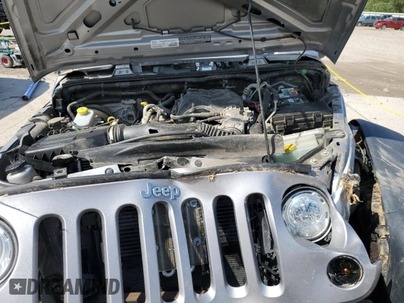 2018 Jeep Wrangler JK Unlimited Sport S with VIN 1C4BJWDG4JL849953, listed as a Copart auction lot 65655094 with 134,578 mi miles and Salvage Title. Bid and sale history available at carsss.com. Image 12.