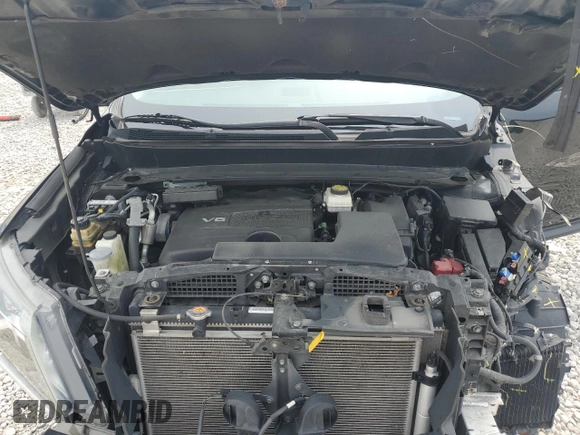 2018 Nissan Pathfinder SV with VIN 5N1DR2MM9JC604772, listed as a Copart auction lot 59741915 with 92,516 mi miles and Salvage title. Bid and sale history available at DreamBid. Image 12.