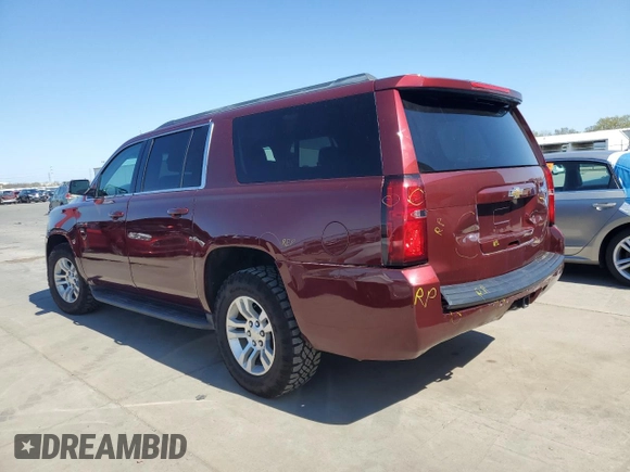 2017 Chevrolet Suburban LT z VIN 1GNSKHKC6HR192726, wystawiony jako Copart lot #48550165 z przebiegiem 35 964 mil mil oraz Szkoda całkowita • Salvage title. Historia ofert i sprzedaży dostępna na DreamBid. Obrazek 2.