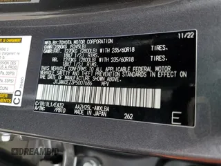 2023 Lexus NX with VIN JTJAKCEZ3P5007686, listed as a Copart auction lot 56411773 with 9,169 mi miles. Bid and sale history available at carsss.com. Image 13.