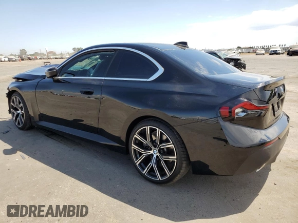 2022 BMW 2 Series 230i with VIN 3MW23CM02N8C60678, listed as a Copart auction lot 60443503 with 0 mi miles. Bid and sale history available at carsss.com. Image 2.