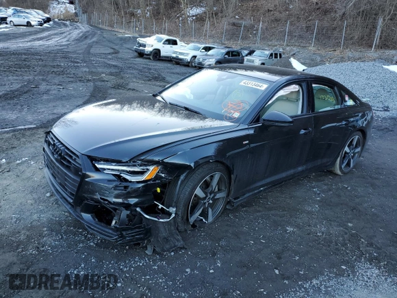 2021 Audi A6 Premium Plus with VIN WAUL2AF26MN050140, listed as a Copart auction lot 43313464 with 0 mi miles. Bid and sale history available at carsss.com. Image 1.